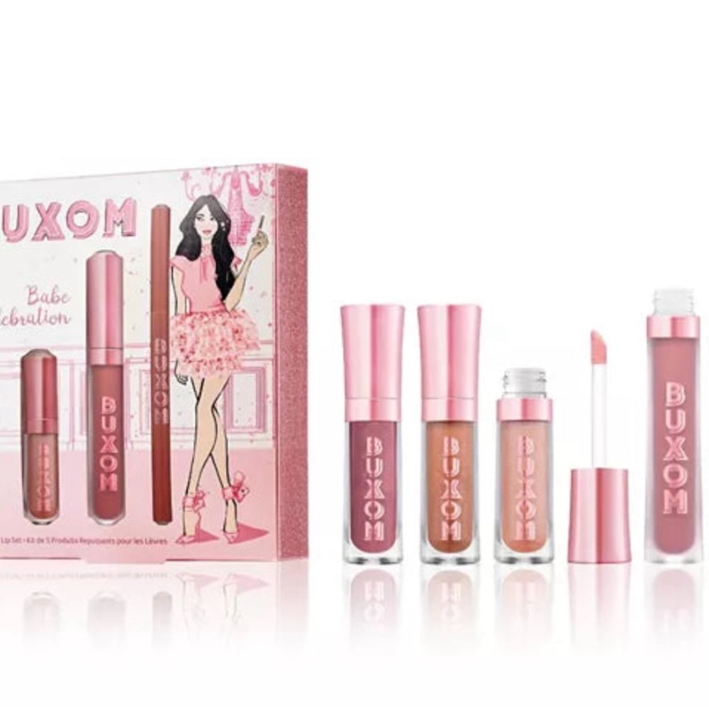 BUXOM - BABE CELEBRATION LIP GLOSS & LIP LINER SET